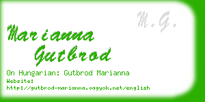 marianna gutbrod business card